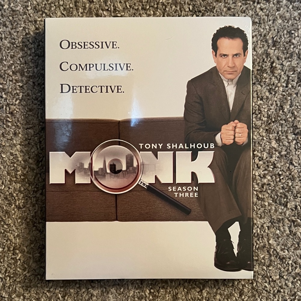 Monk Season Four Blu Ray / Kino Lorber BRAND NEW
